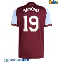 Maglie da calcio Aston Villa Jadon Sancho #19 Prima Maglia 2025-26 Manica Corta